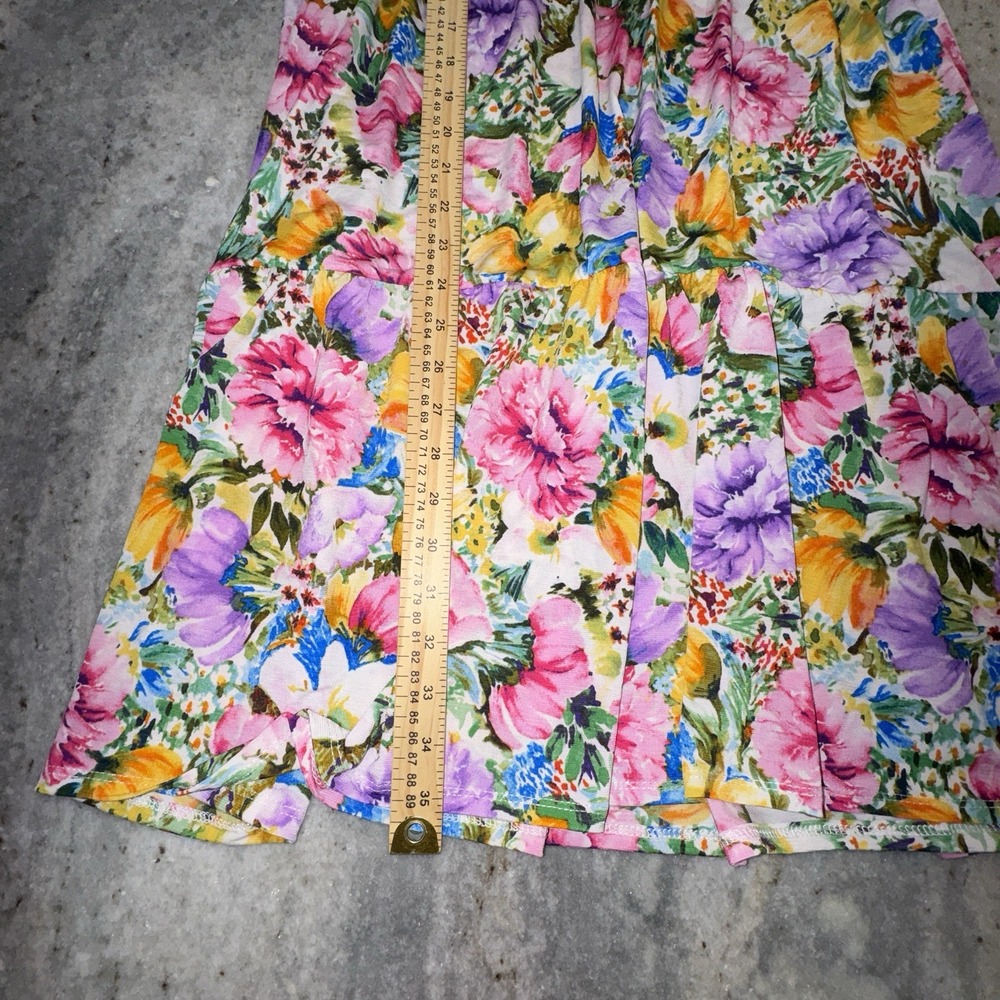 NWT Dear Scarlett Women's Sz Large Wrinkle Free Floral Dress Knee Length - Picture 4 of 6